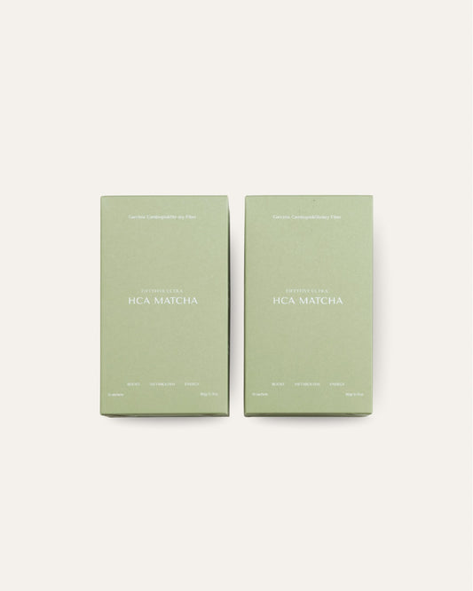 HCA雙效藤黃果抹茶2入組合