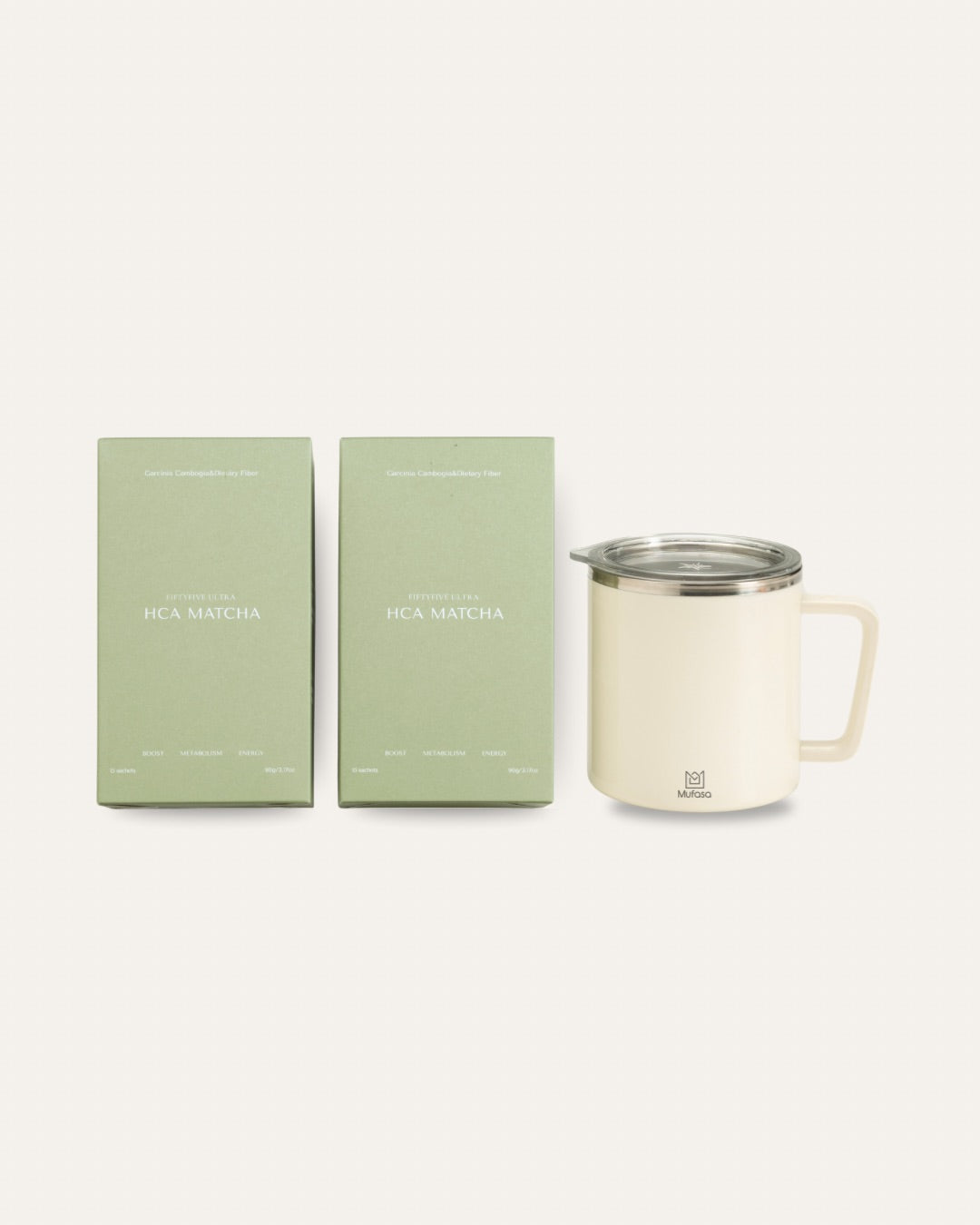 入門組合✨HCA藤黃果抹茶+Mufasa自動攪拌杯